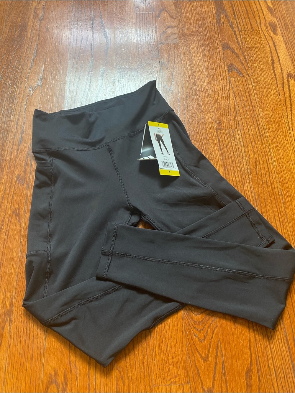 adidas Black High-Waist Performance Leggings